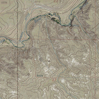 WY-INDIAN HILL: GeoChange 1958-2012 Preview 3