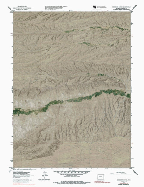 WY-DEREEMER RANCH: GeoChange 1956-2012 Preview 1