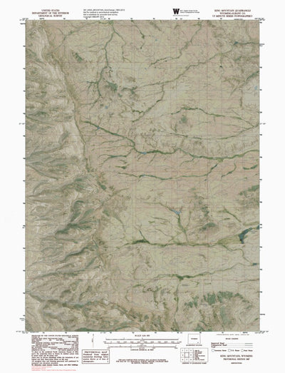 WY-KING MOUNTAIN: GeoChange 1983-2012 Preview 1