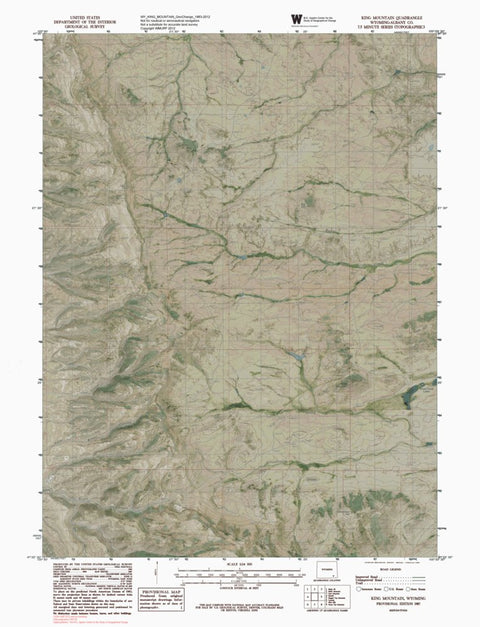 WY-KING MOUNTAIN: GeoChange 1983-2012 Preview 1