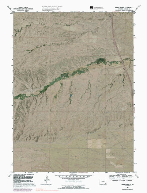 WY-NIMMO RANCH: GeoChange 1961-2012 Preview 1