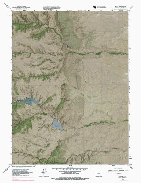 WY-HECLA: GeoChange 1956-2012 Preview 1