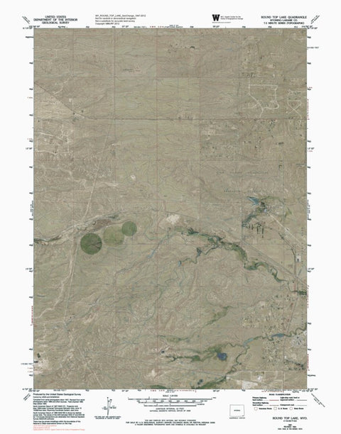 WY-ROUND TOP LAKE: GeoChange 1947-2012 Preview 1