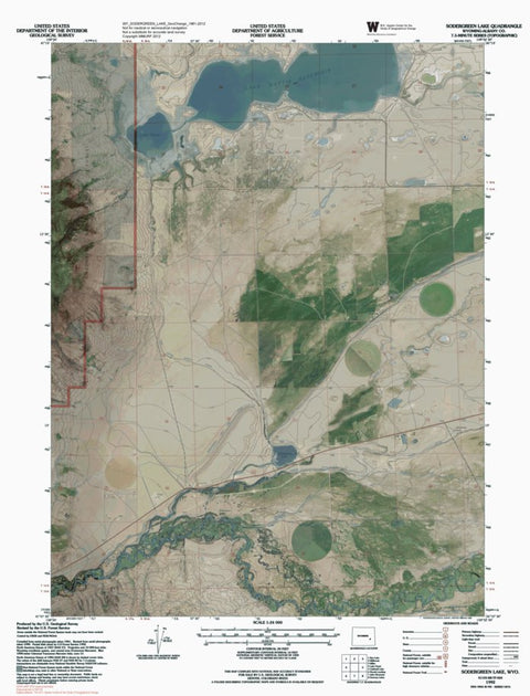 WY-SODERGREEN LAKE: GeoChange 1961-2012 Preview 1