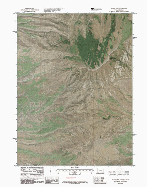 WY-UT-HAWKS NEST: GeoChange 1981-2012 Preview 1