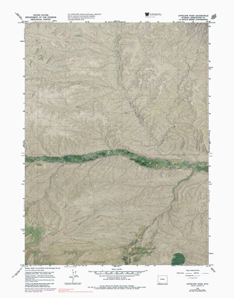 WY-ANTELOPE WASH: GeoChange 1963-2012 Preview 1