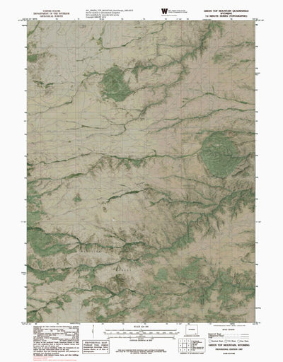 WY-GREEN TOP MOUNTAIN: GeoChange 1983-2012 Preview 1