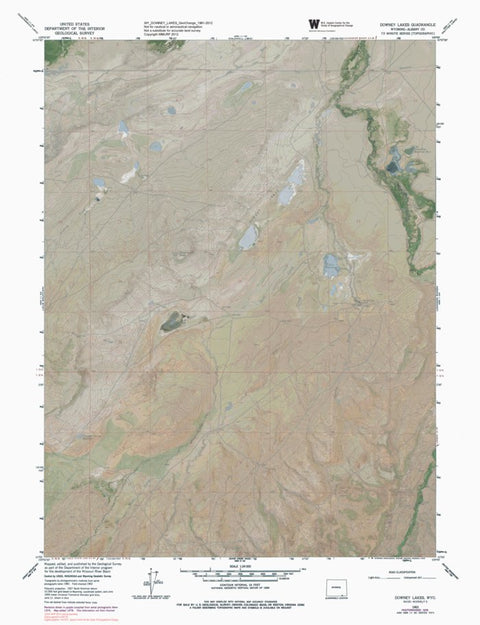 WY-DOWNEY LAKES: GeoChange 1961-2012 Preview 1
