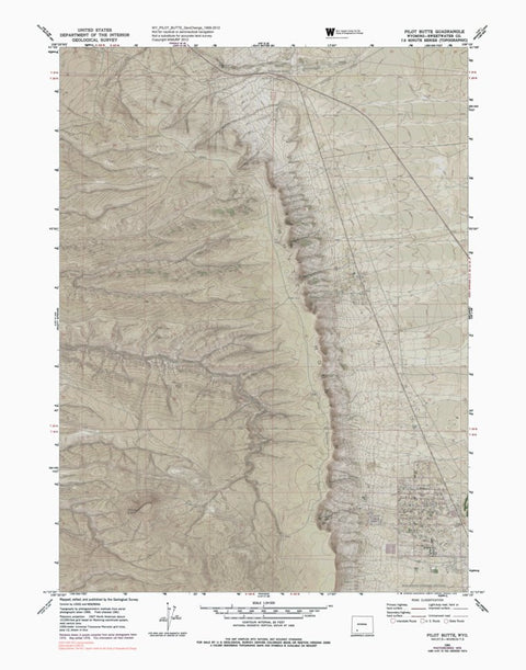 WY-PILOT BUTTE: GeoChange 1956-2012 Preview 1