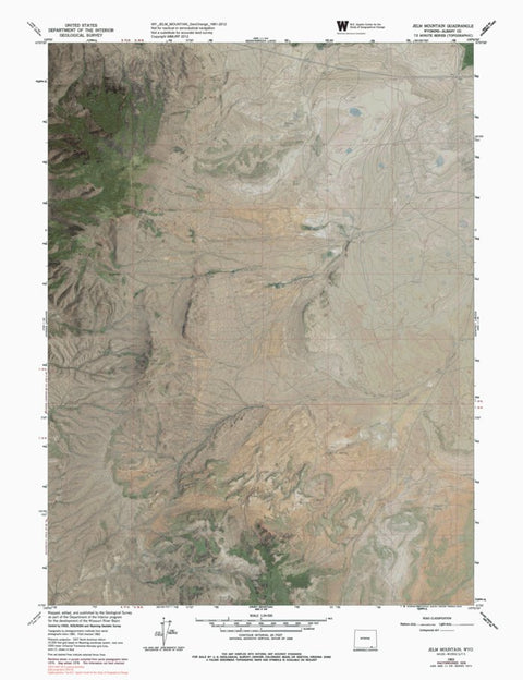 WY-JELM MOUNTAIN: GeoChange 1961-2012 Preview 1