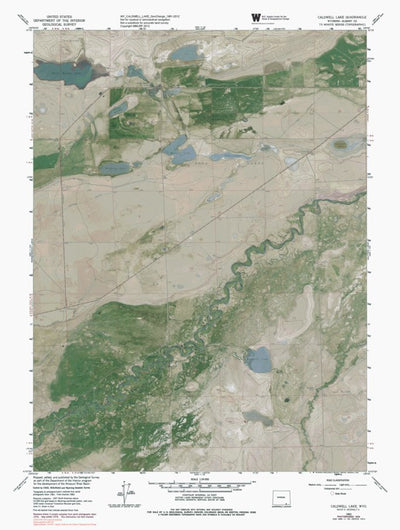 WY-CALDWELL LAKE: GeoChange 1961-2012 Preview 1