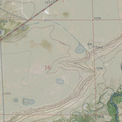 WY-CALDWELL LAKE: GeoChange 1961-2012 Preview 2