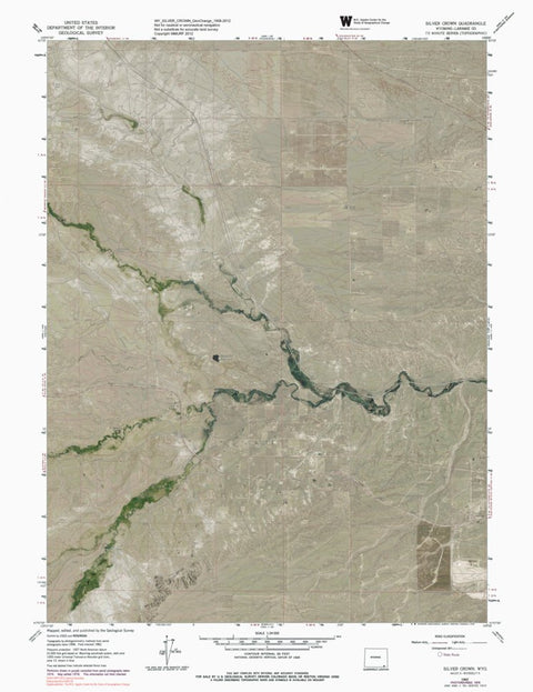 WY-SILVER CROWN: GeoChange 1956-2012 Preview 1