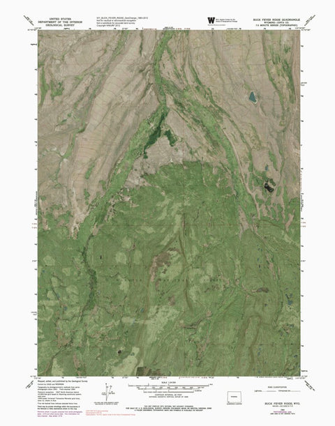 WY-BUCK FEVER RIDGE: GeoChange 1963-2012 Preview 1