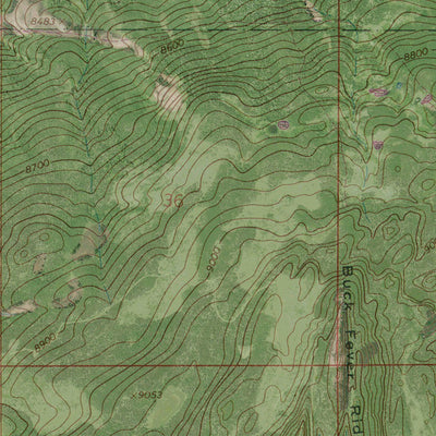 WY-BUCK FEVER RIDGE: GeoChange 1963-2012 Preview 2