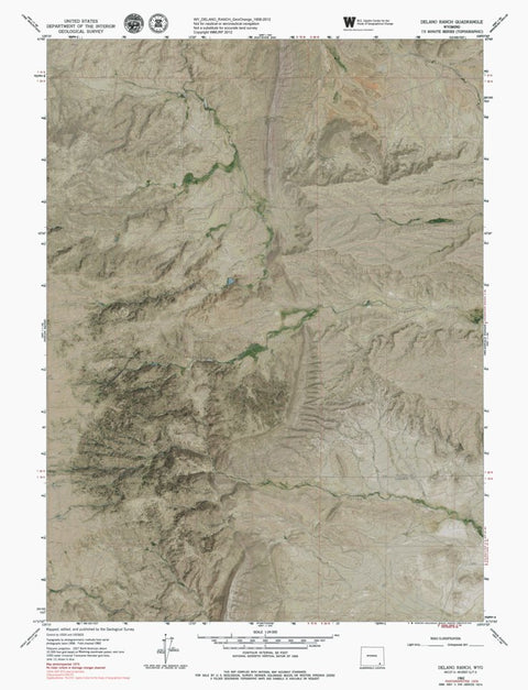 WY-DELANO RANCH: GeoChange 1956-2012 Preview 1