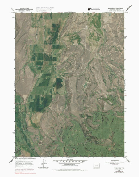 WY-PINE KNOLL: GeoChange 1964-2012 Preview 1