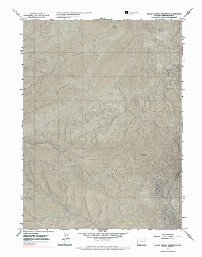 WY-BLACK SPRING RESERVOIR: GeoChange 1963-2012 Preview 1