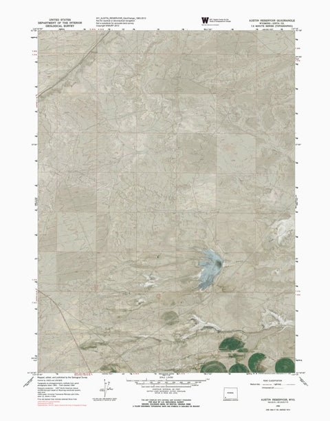 WY-AUSTIN RESERVOIR: GeoChange 1963-2012 Preview 1
