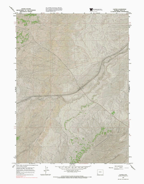 WY-CARTER: GeoChange 1963-2012 Preview 1