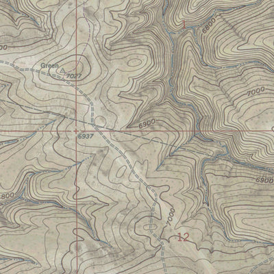 WY-GREEN RIVER: GeoChange 1956-2012 Preview 2