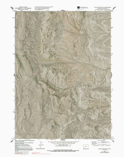 WY-ROUND MOUNTAIN: GeoChange 1968-2012 Preview 1