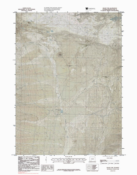 WY-BOARS TUSK: GeoChange 1979-2012 Preview 1