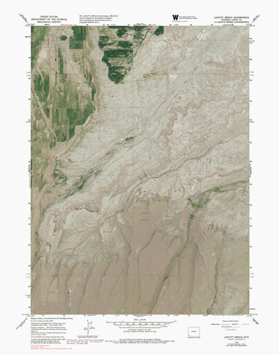 WY-LEAVITT BENCH: GeoChange 1963-2012 Preview 1