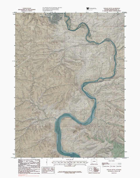 WY-WHALEN BUTTE: GeoChange 1981-2012 Preview 1