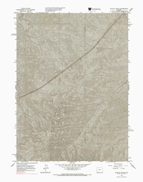 WY-WILDCAT BUTTE: GeoChange 1963-2012 Preview 1