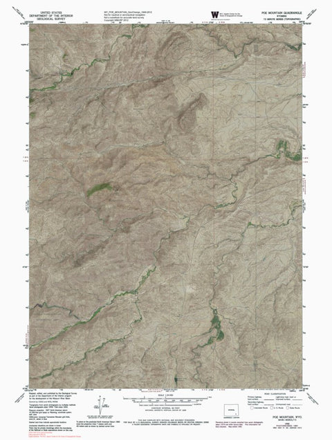 WY-POE MOUNTAIN: GeoChange 1949-2012 Preview 1