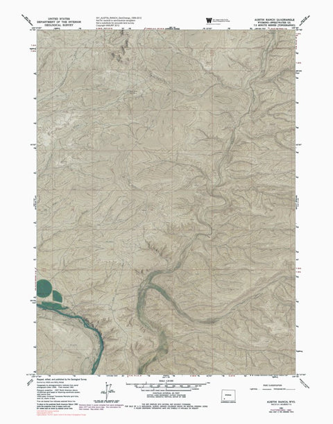 WY-AUSTIN RANCH: GeoChange 1956-2012 Preview 1