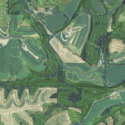 WI-DICKEYVILLE: GeoChange 1958-2013 Preview 2