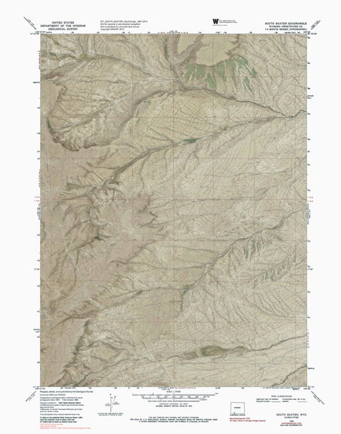 WY-SOUTH BAXTER: GeoChange 1967-2012 Preview 1