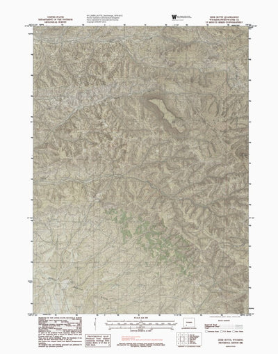 WY-DEER BUTTE: GeoChange 1979-2012 Preview 1