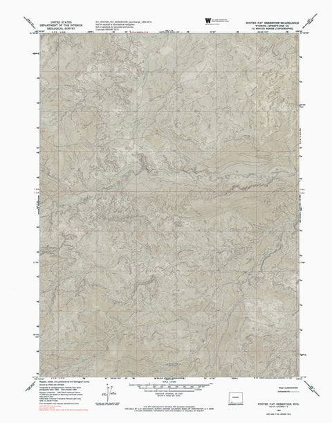 WY-WINTER FAT RESERVOIR: GeoChange 1963-2012 Preview 1