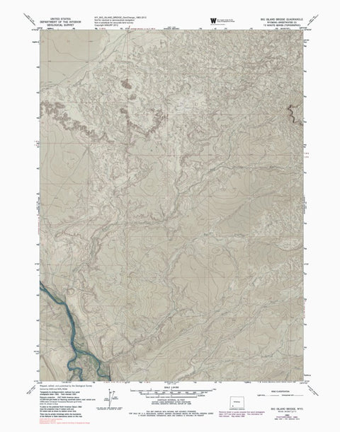 WY-BIG ISLAND BRIDGE: GeoChange 1962-2012 Preview 1
