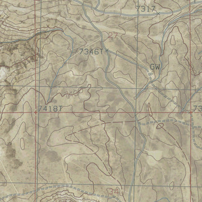 WY-NORTH TABLE MOUNTAIN: GeoChange 1979-2012 Preview 2