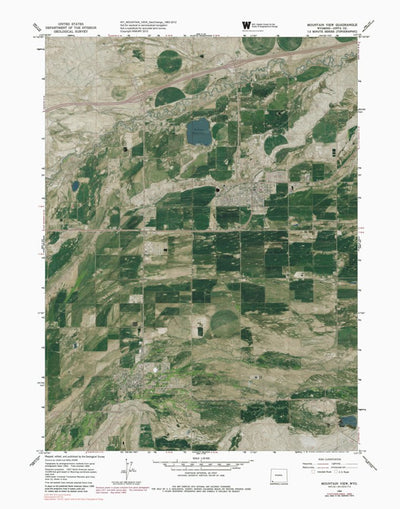 WY-MOUNTAIN VIEW: GeoChange 1963-2012 Preview 1