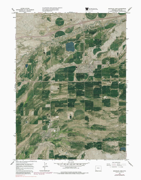 WY-MOUNTAIN VIEW: GeoChange 1963-2012 Preview 1