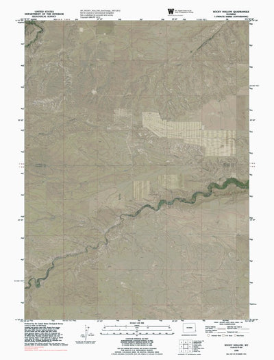 WY-ROCKY HOLLOW: GeoChange 1957-2012 Preview 1