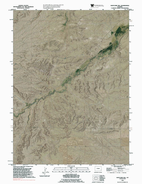 WY-WHITCOMB HILL: GeoChange 1961-2012 Preview 1