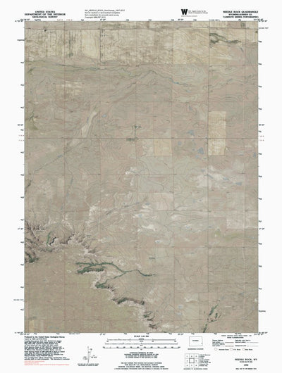 WY-NEEDLE ROCK: GeoChange 1957-2012 Preview 1
