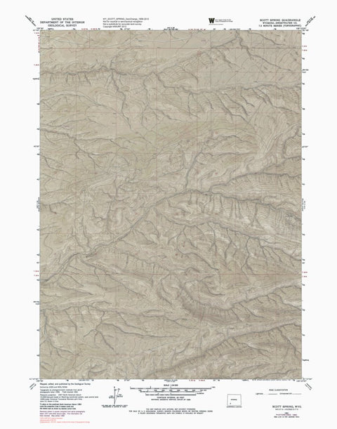 WY-SCOTT SPRING: GeoChange 1956-2012 Preview 1