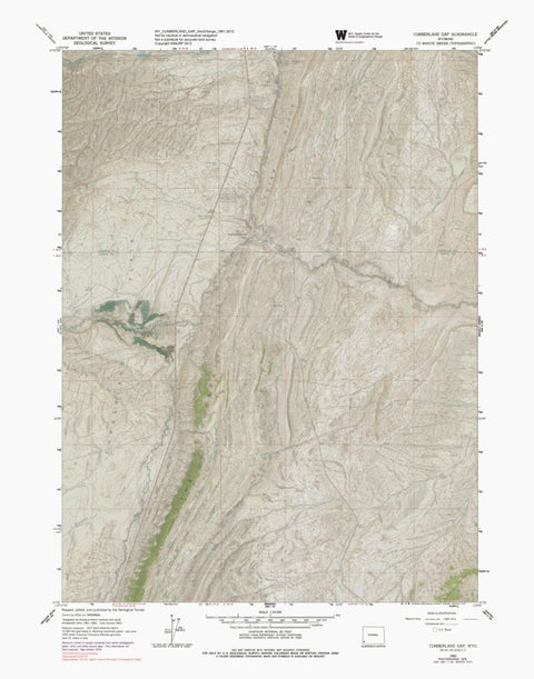 WY-CUMBERLAND GAP: GeoChange 1961-2012 Preview 1