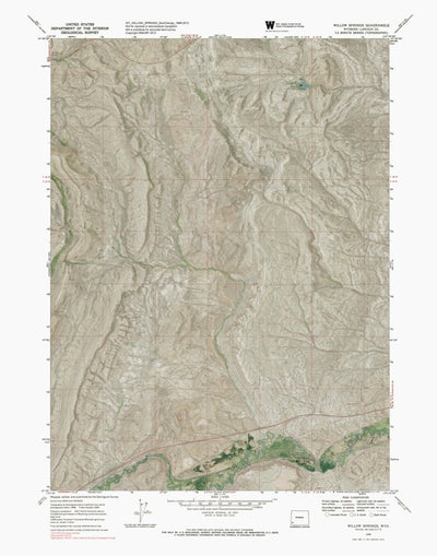 WY-WILLOW SPRINGS: GeoChange 1968-2012 Preview 1