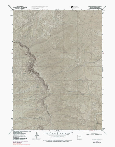 WY-CHRISMAN RANCH: GeoChange 1967-2012 Preview 1