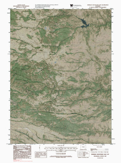 WY-SHERMAN MOUNTAINS EAST: GeoChange 1983-2012 Preview 1