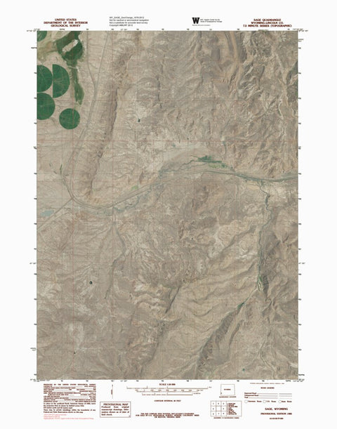WY-SAGE: GeoChange 1978-2012 Preview 1