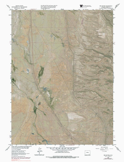 WY-RED BUTTES: GeoChange 1961-2012 Preview 1